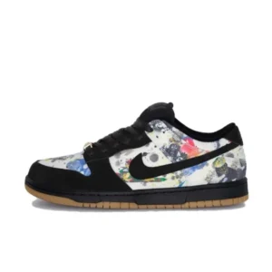 Nike SB Dunk Low Splash Ink Design Sneakers