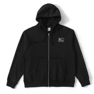 Stussy Nike Casual Zip-Up Warm Hoodie Jacket