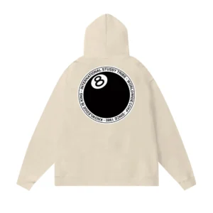 Stussy Global 8-Ball Trendy Casual Hoodie