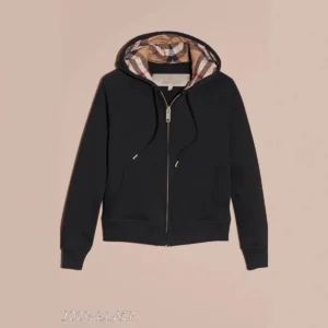 Burberry 2009 Vintage Black Hooded Jacket