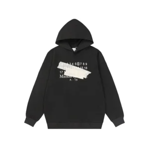 Maison Margiela Oversized Bold Print Hoodie