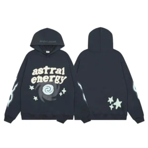 Broken Planet Cosmic Glow Energy Pullover Hoodie