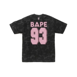BAPE 93 Casual T-Shirt with Camo Pattern