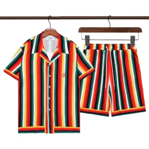 Casablanca Stripe Design Summer Matching Set