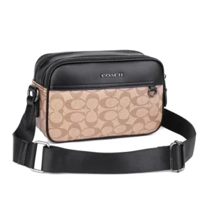 Coach Signature Crossbody Bag Sleek & Portable