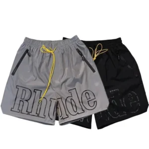 Rhude Reflective Lightweight Fashion Shorts