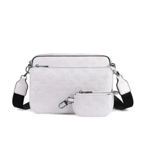 Louis Vuitton Embossed Monogram Crossbody Bag