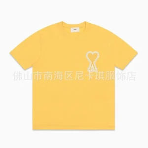 Ami Heart Emblem Casual Daily T-Shirt