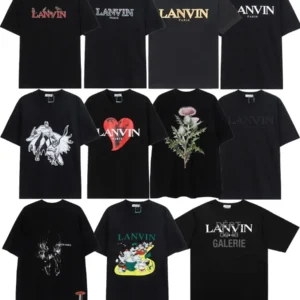 Lanvin Paris Patterned Tee Assortment
