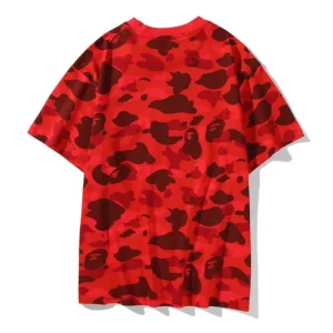 A Bathing Ape Camo Striking Design T-Shirt