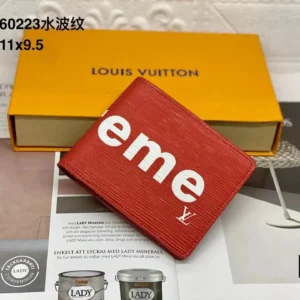 Louis Vuitton Supreme Wallet 60223 Epi Grain