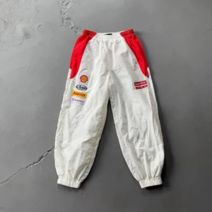 Supreme Ducati Track Pants with Decorative Patches