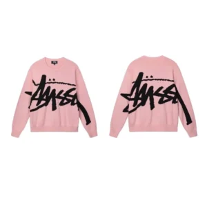 Stussy Timeless Crewneck Knit Sweater