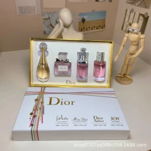 Dior Fragrance Set: Luxury 4-Piece Perfume Collection