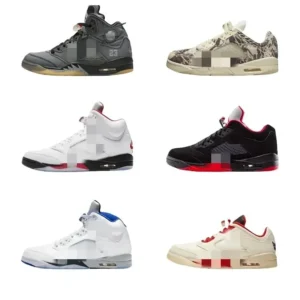 Classic Air Jordan 5 Sneakers Exclusive Collection