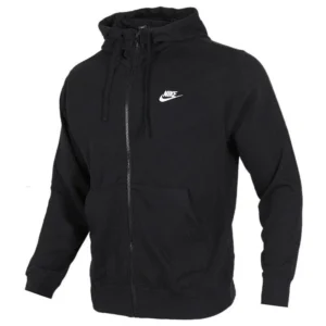 Nike Club Fleece Warm Zip-Up Casual Hoodie
