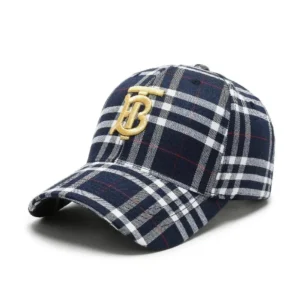Burberry Iconic Plaid Pattern Casual Baseball Cap