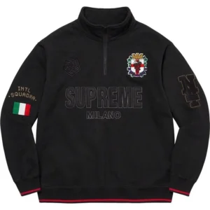 Supreme Milano Quarter-Zip Casual Sweatshirt