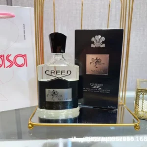 Stylish Creed Aventus Perfume Bottle Showcase