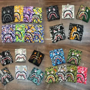 BAPE Shark Camo Windproof Outerwear Jacket