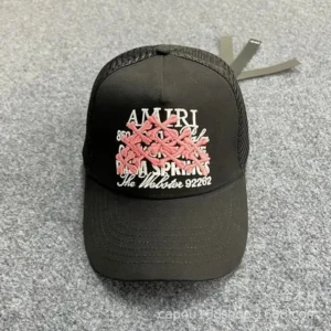 Amiri Classic Baseball Cap with Delicate Embroidery
