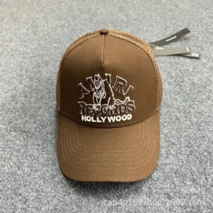 Amiri Records Hollywood Stylish Trucker Cap