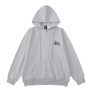 Stussy Timeless Zip-Up Hooded Outerwear