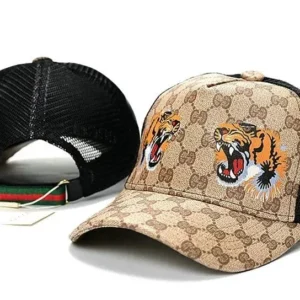 Gucci Tiger Print Fashionable Trendy Baseball Cap