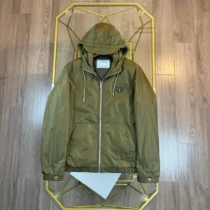 Prada Re-Nylon Eco-Friendly Hooded Jacket
