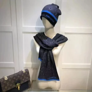 Louis Vuitton Scarf Hat Set - Chic Accessories