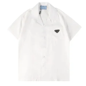 Prada Timeless Casual Short-Sleeve Shirt