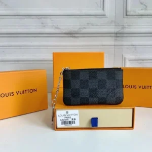 Louis Vuitton Damier Compact Key Pouch N62650