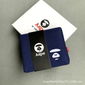 Aape Bape Series Portable Slim Compact Wallet