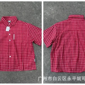 Mentra Casual Plaid Short Sleeve Shirt