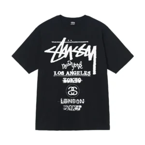 Stussy Urban Cities Collection Trendy Graphic Tee