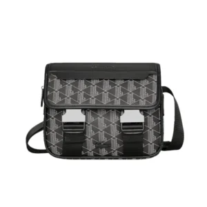 Lacoste Refined Crossbody Bag with Geometric Print