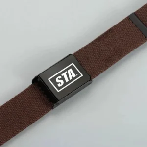 STA. Classic Canvas Belt Alloy Buckle